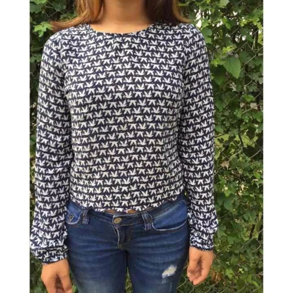 Dove print shirt
